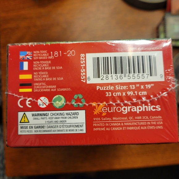 Eurographics 250 piece red panda puzzle - Picture 3 of 3